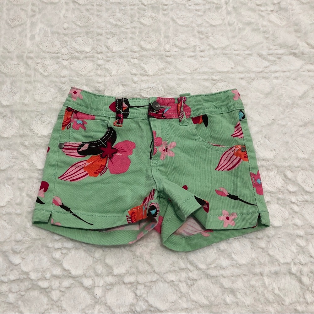 tropical kids jean shorts